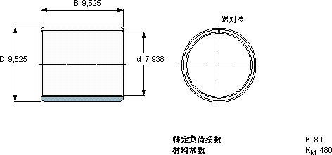 SKFPCZ 0506 B轴承图纸