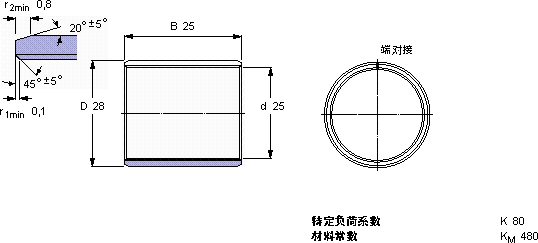 SKFPCM 252825 B轴承图纸