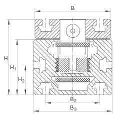 INA直线执行器 MGFI25056-ZR, 
