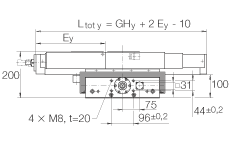 INA高精度的 X-Y 工作台 LTK25, 