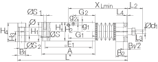 INA直线工作台 LTE20-Tr16x4-A, 梯形丝杆驱动