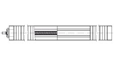 INA直线执行器 MKUVE20-KGT05, 带有四排球的滑块
